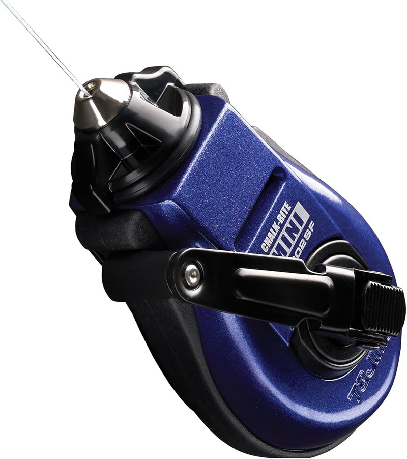 Tajima Chalk-Rite MINI Snap-Line - Ultra-Thin .5 mm Chalk Box with Steamlined Design & Ultra-Thin Line - CR802SFB - Image 2